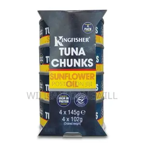 Tuna Chunks in Sunflower Oil-(4 in 1)