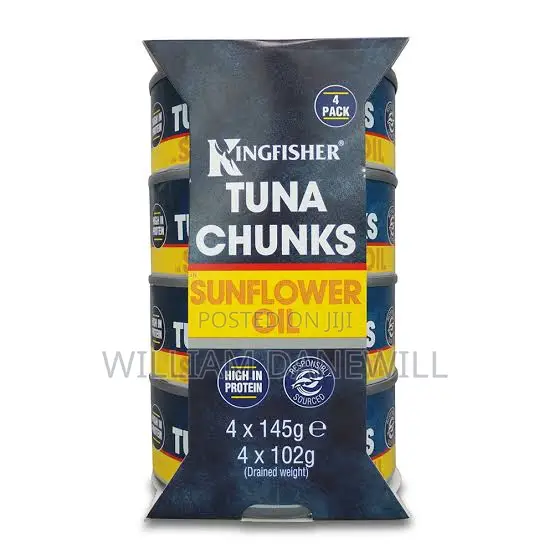 Tuna Chunks in Sunflower Oil-(4 in 1)