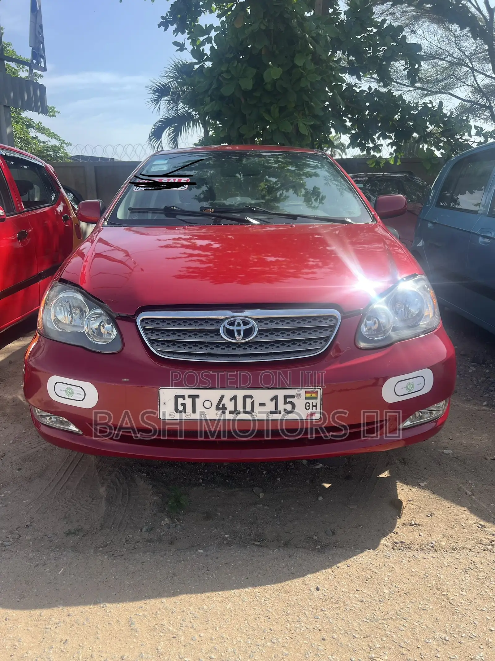 Toyota Corolla 2007 Red
