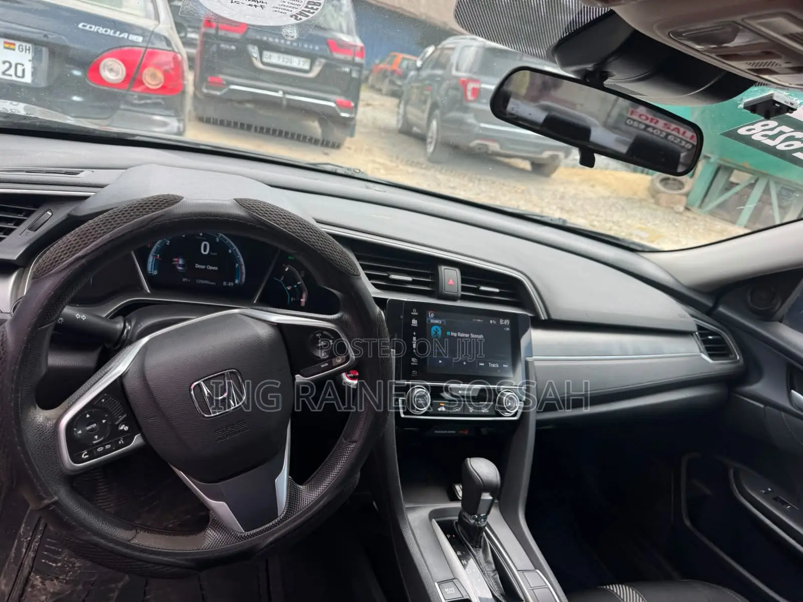 Honda Civic EX 4dr Sedan (2.0L 4cyl) 2017 Black