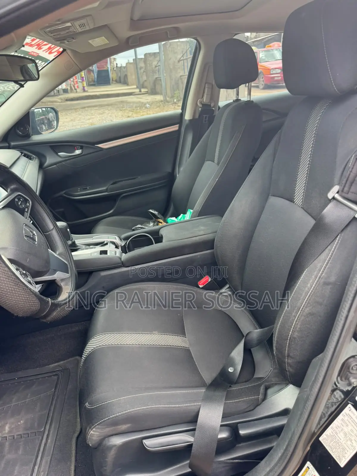 Honda Civic EX 4dr Sedan (2.0L 4cyl) 2017 Black