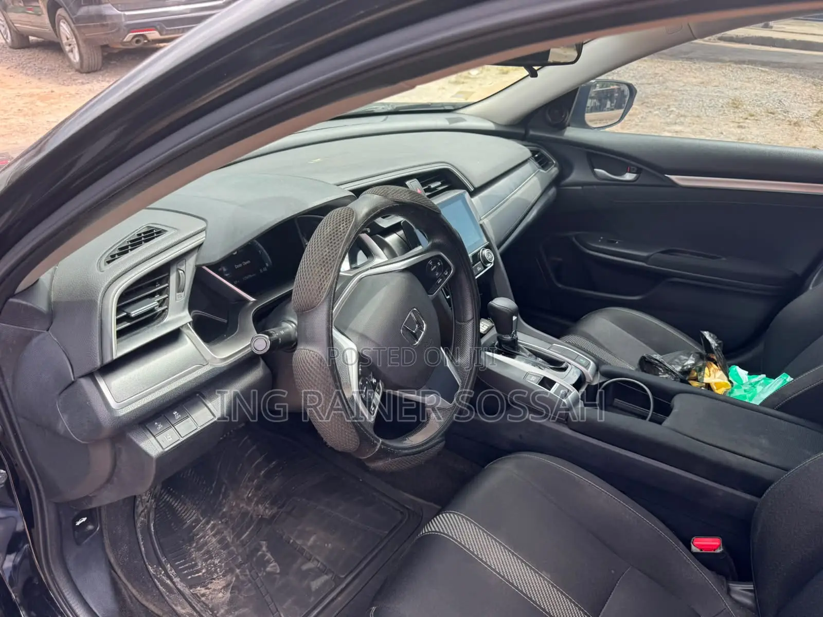 Honda Civic EX 4dr Sedan (2.0L 4cyl) 2017 Black