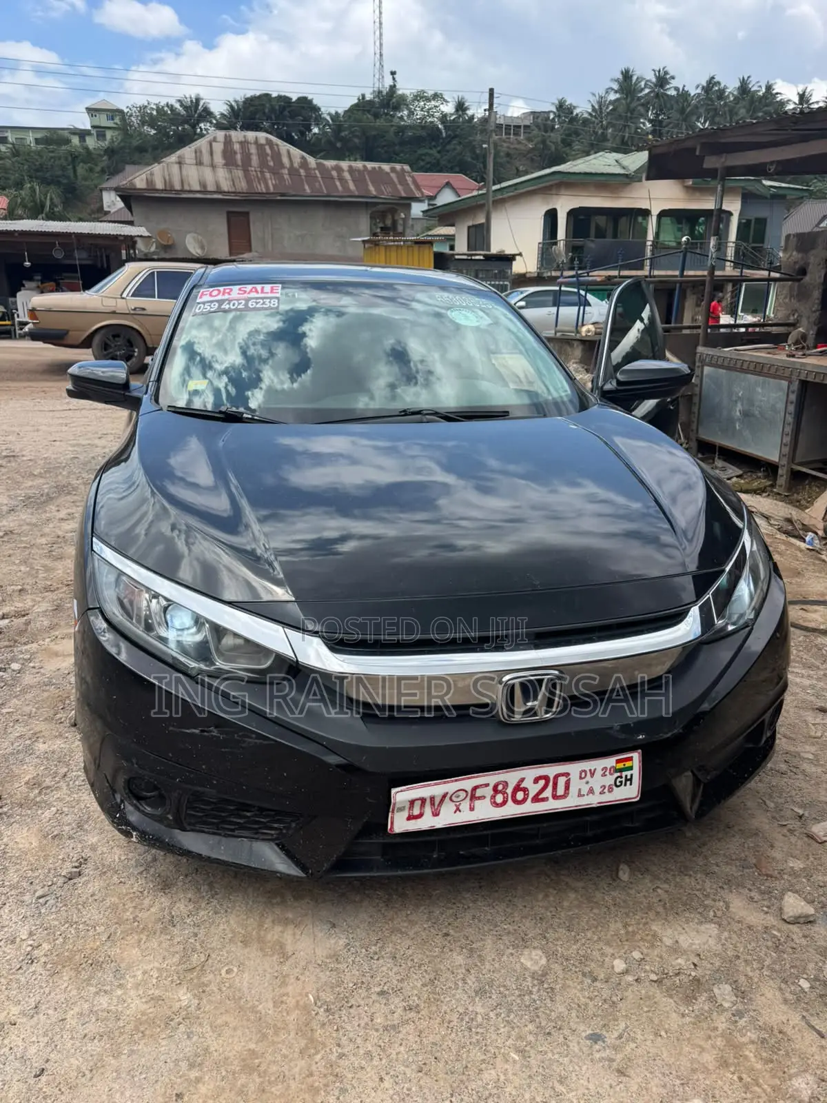 Honda Civic EX 4dr Sedan (2.0L 4cyl) 2017 Black