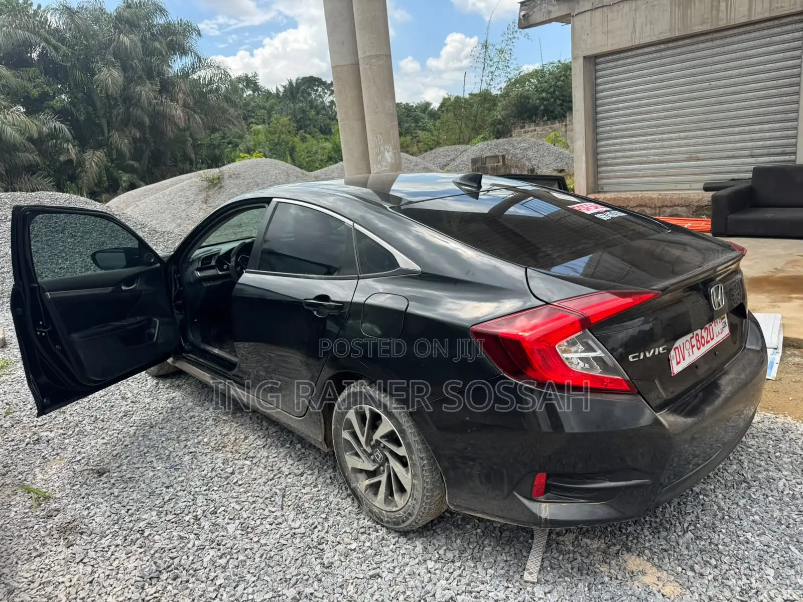 Honda Civic EX 4dr Sedan (2.0L 4cyl) 2017 Black