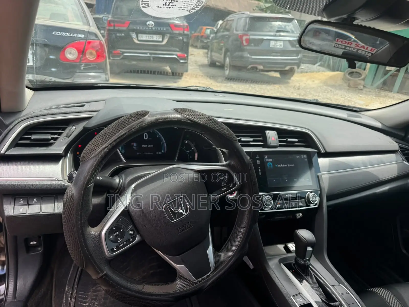Honda Civic EX 4dr Sedan (2.0L 4cyl) 2017 Black