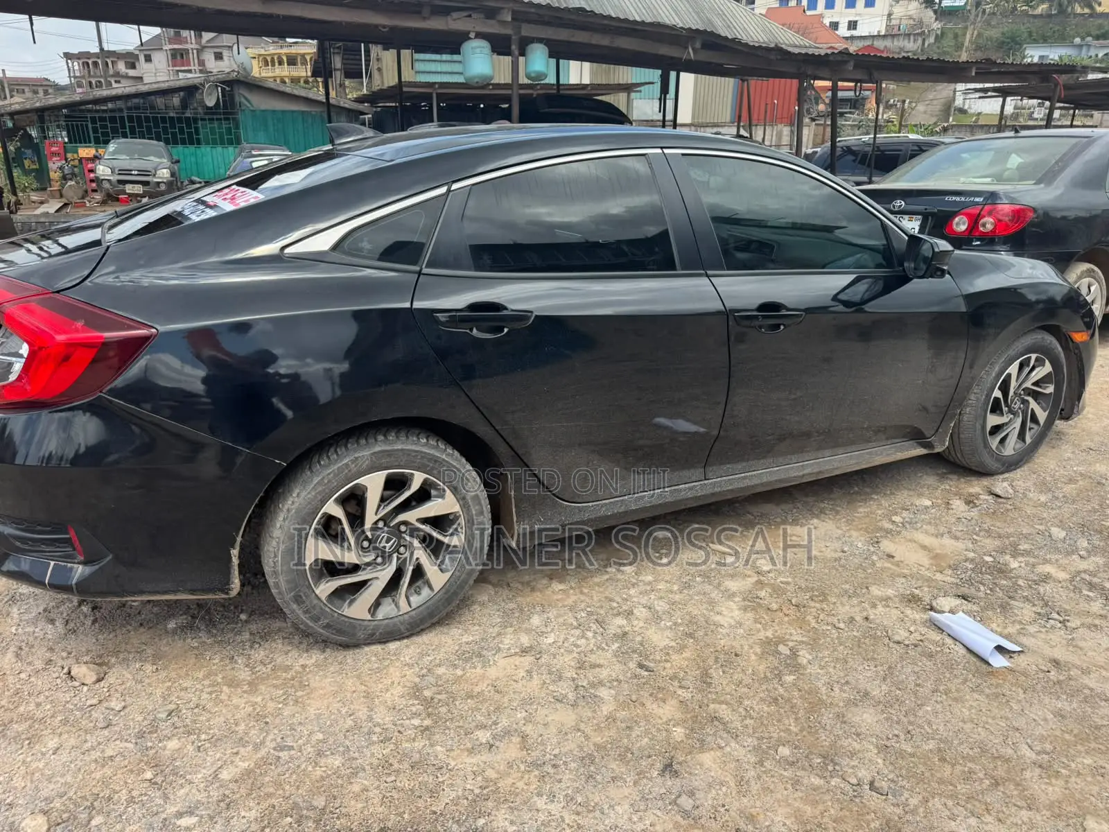 Honda Civic EX 4dr Sedan (2.0L 4cyl) 2017 Black