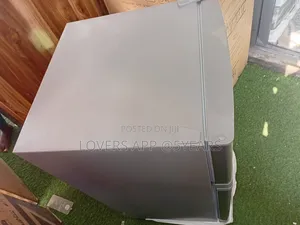 Original Roch Mini Refrigerator Silver Metallic Refrigerator