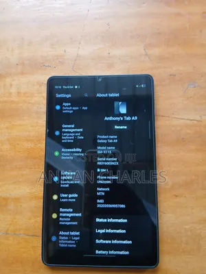 New Samsung Galaxy Tab A9 64 GB Black