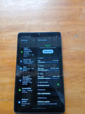 New Samsung Galaxy Tab A9 64 GB Black