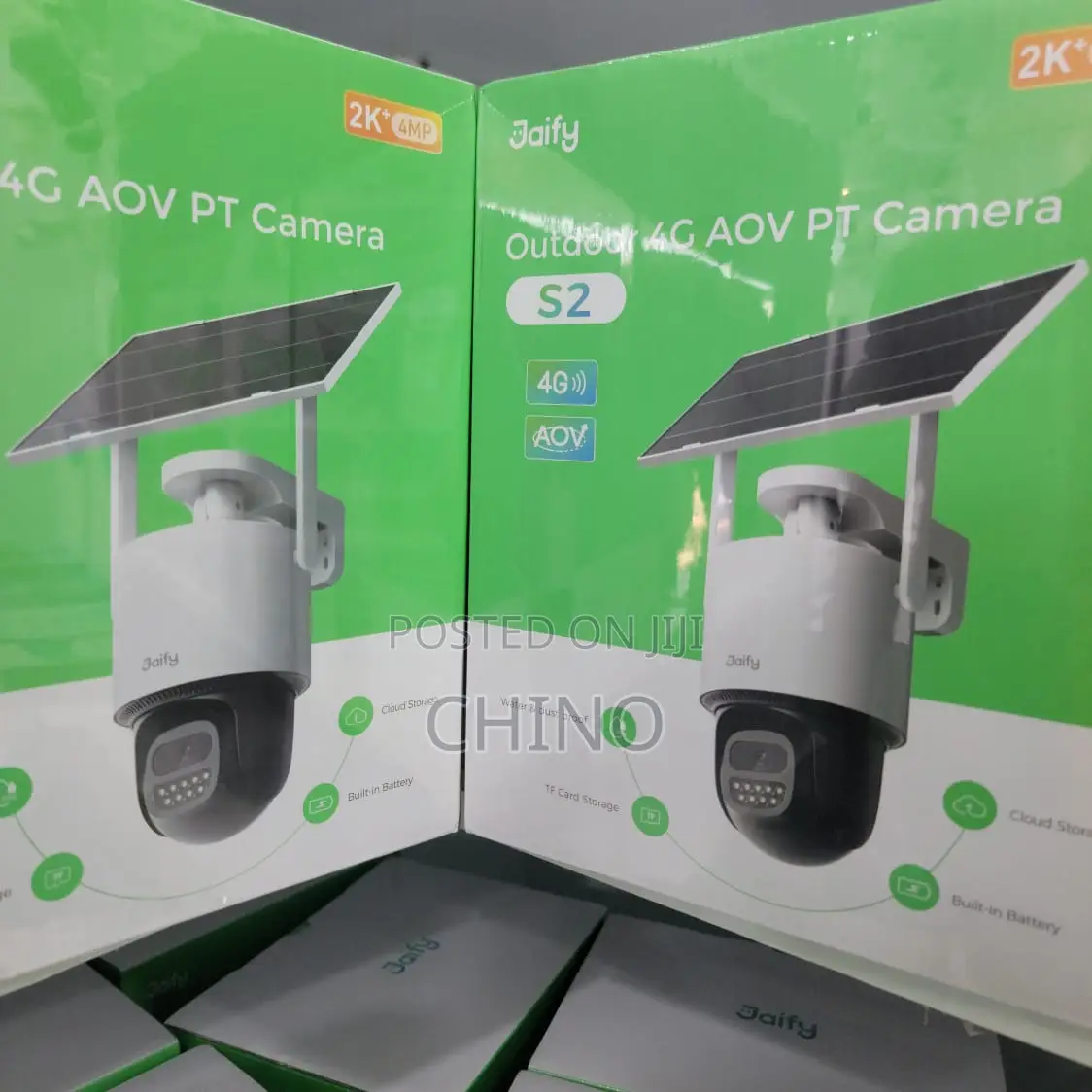 Jaify S2-4gs Outdoor 4G AOV 360 Solar Camera