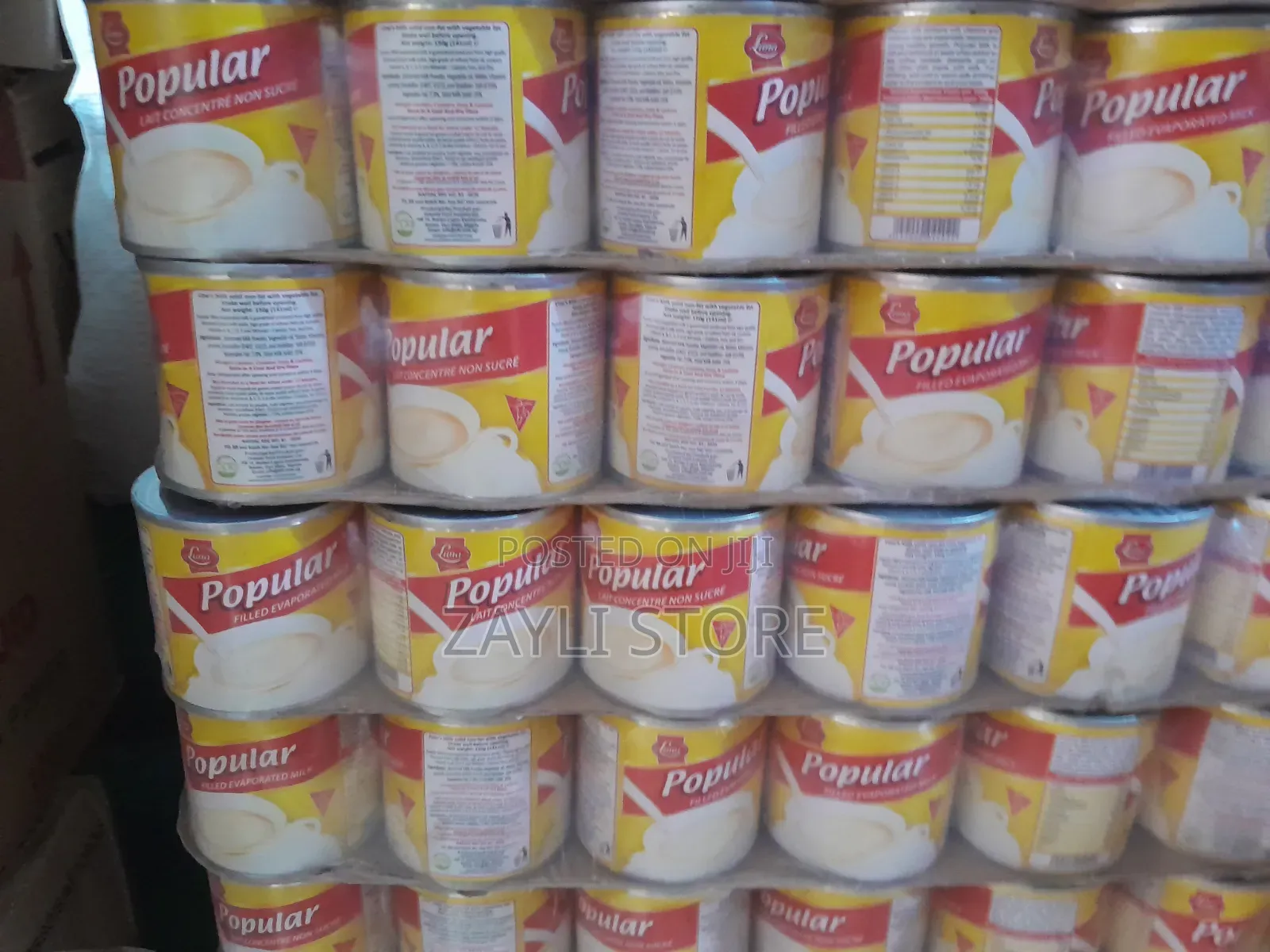 Popular Milk 160gx24