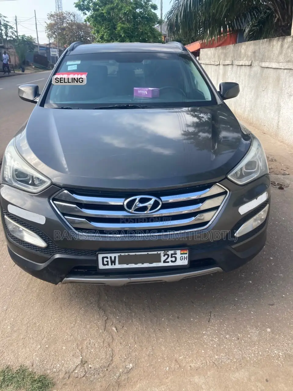 Hyundai Santa Fe GLS 4dr SUV (3.3L 6cyl 6A) 2015 Gray
