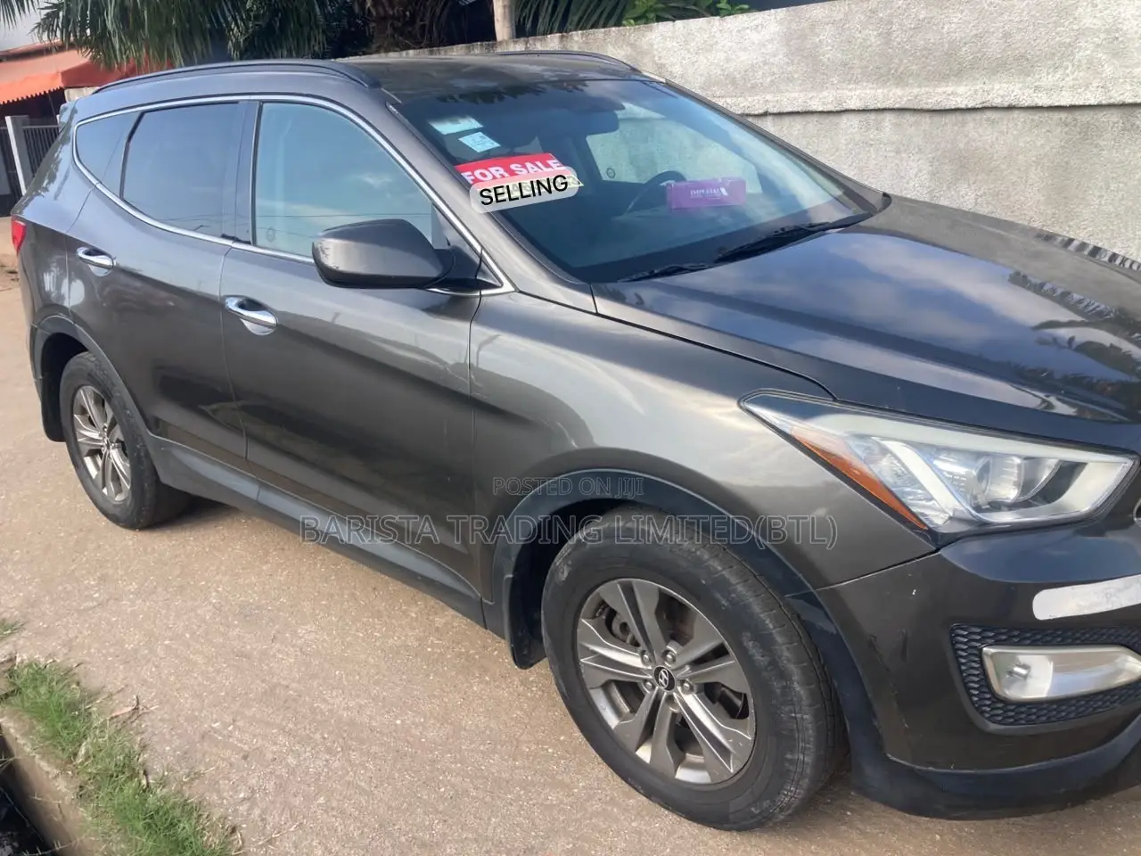 Hyundai Santa Fe GLS 4dr SUV (3.3L 6cyl 6A) 2015 Gray