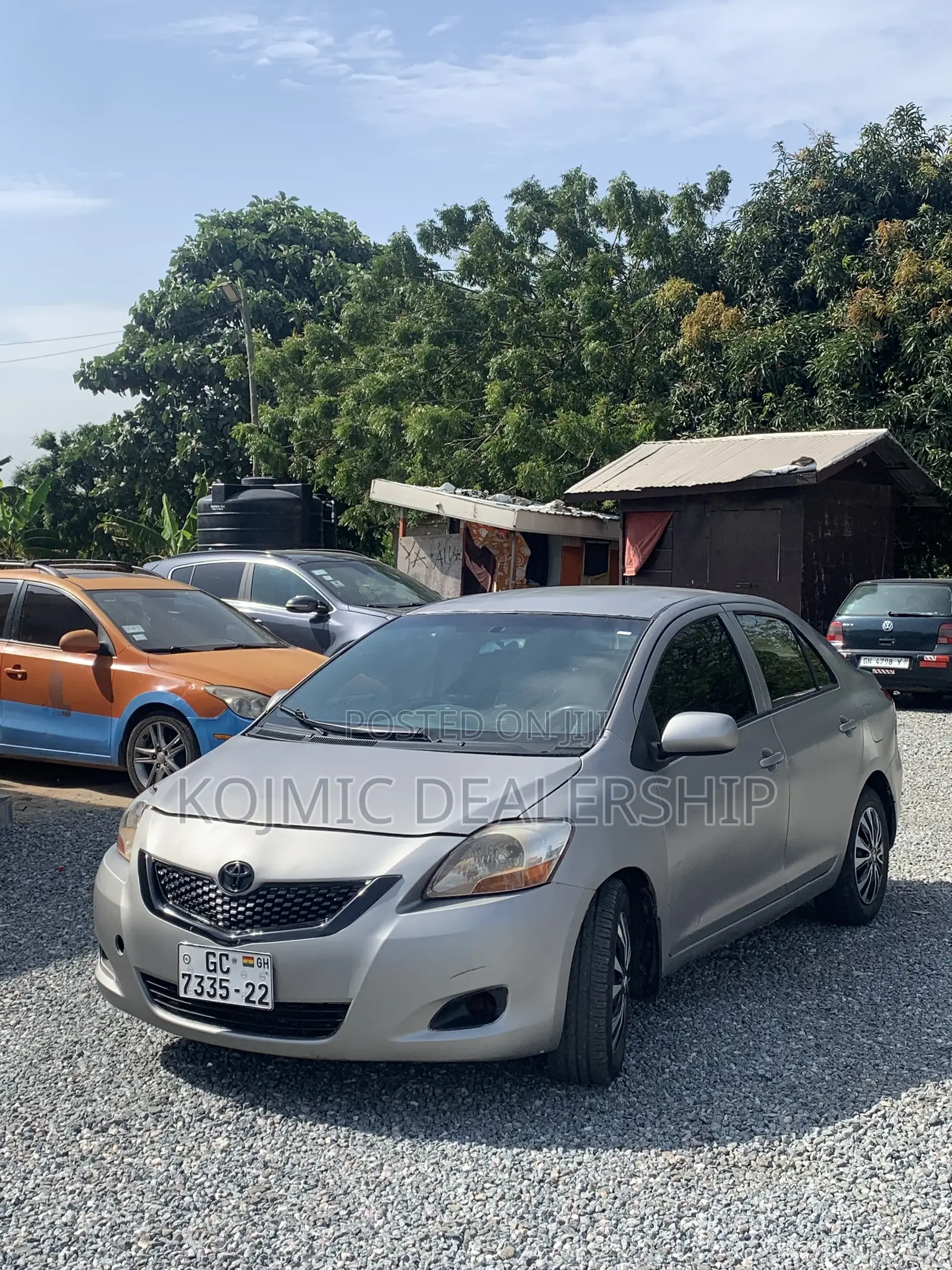 Toyota Yaris 2010 Gray