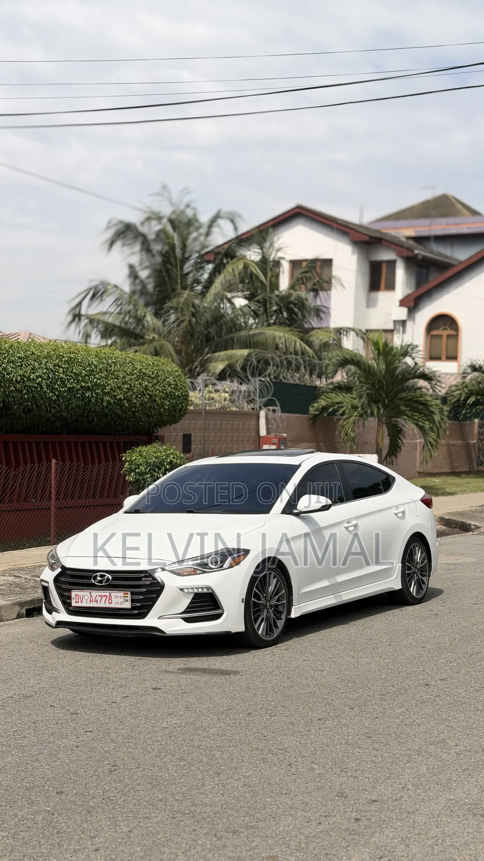 Hyundai Elantra Sport 2018 White