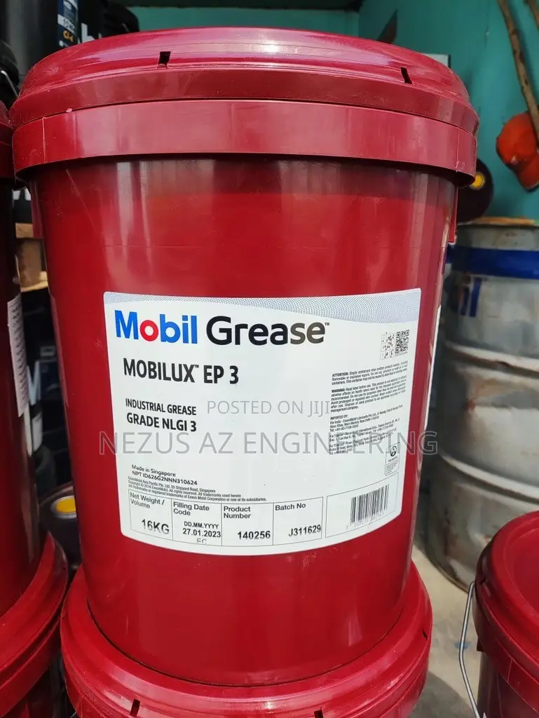Mobil Mobilux EP 3 Industrial Grease