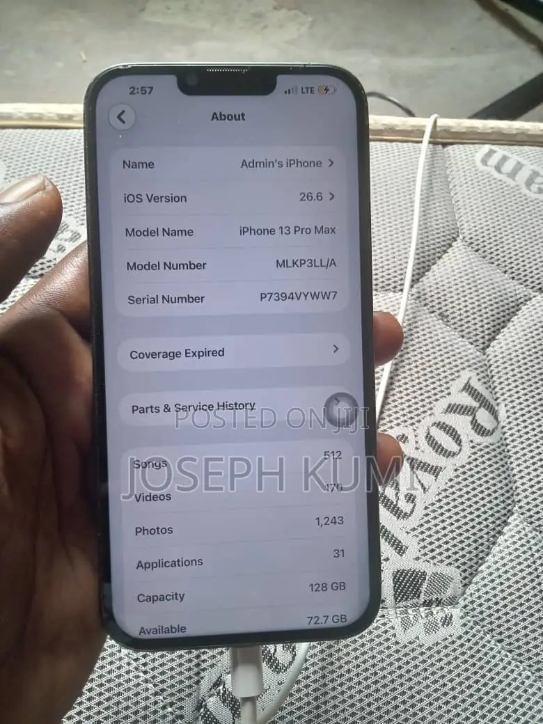 Apple iPhone 13 Pro Max 128 GB Gray