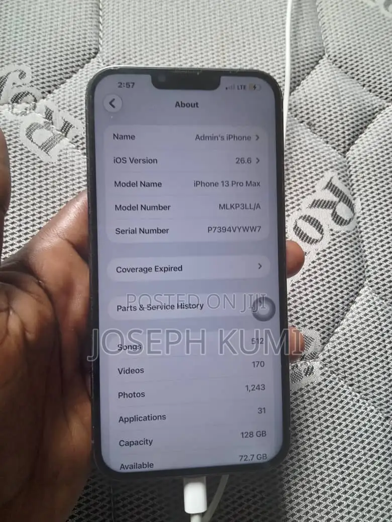 Apple iPhone 13 Pro Max 128 GB Gray