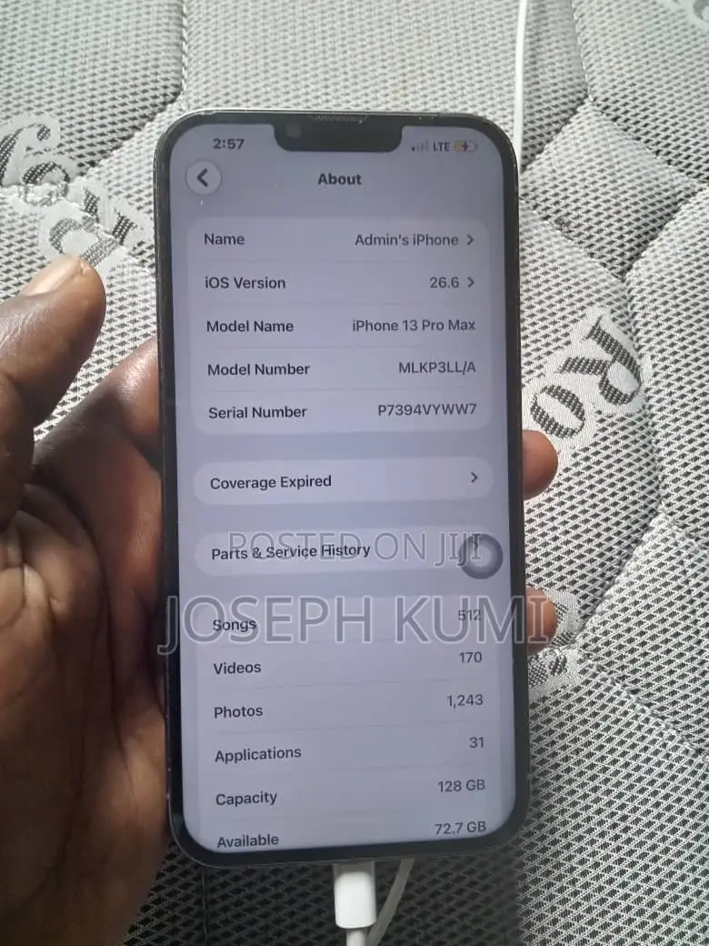 Apple iPhone 13 Pro Max 128 GB Gray