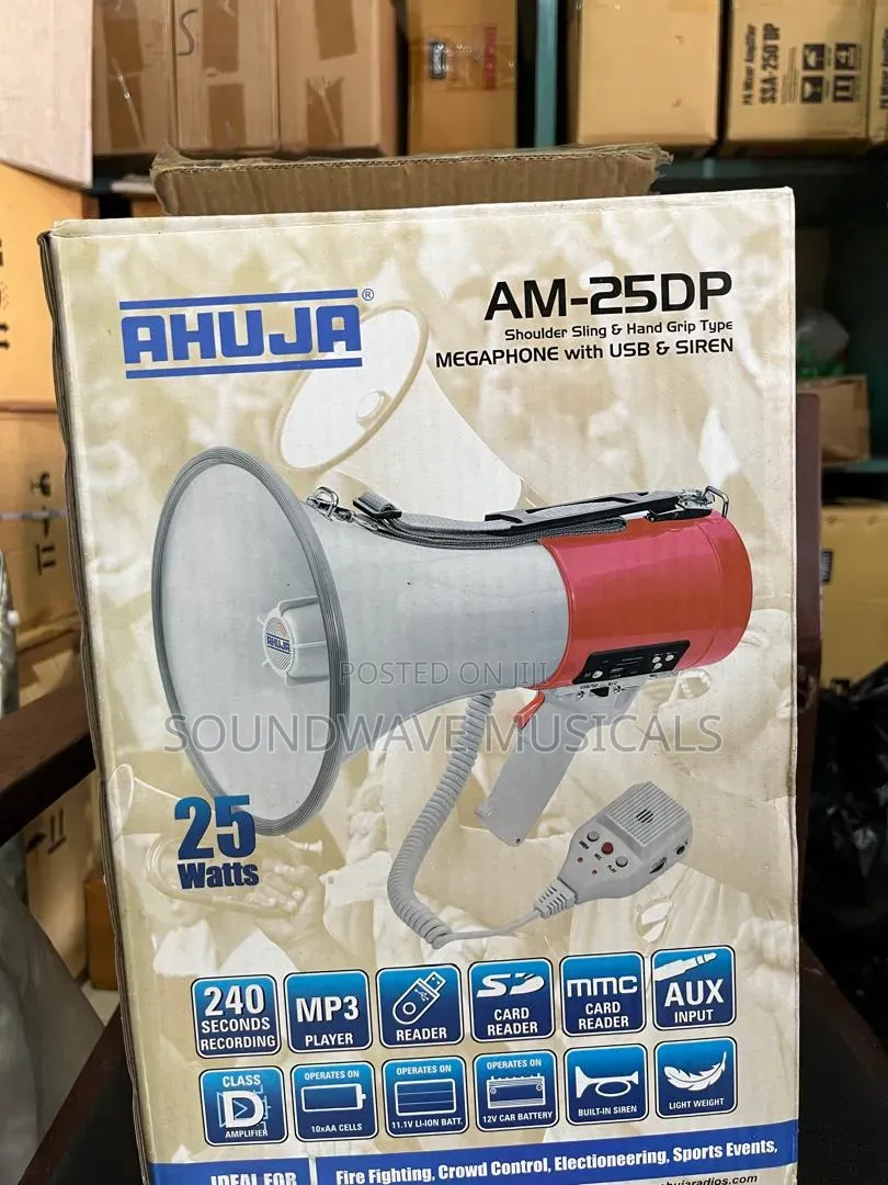 AHUJA AM-25DP Magaphon Available