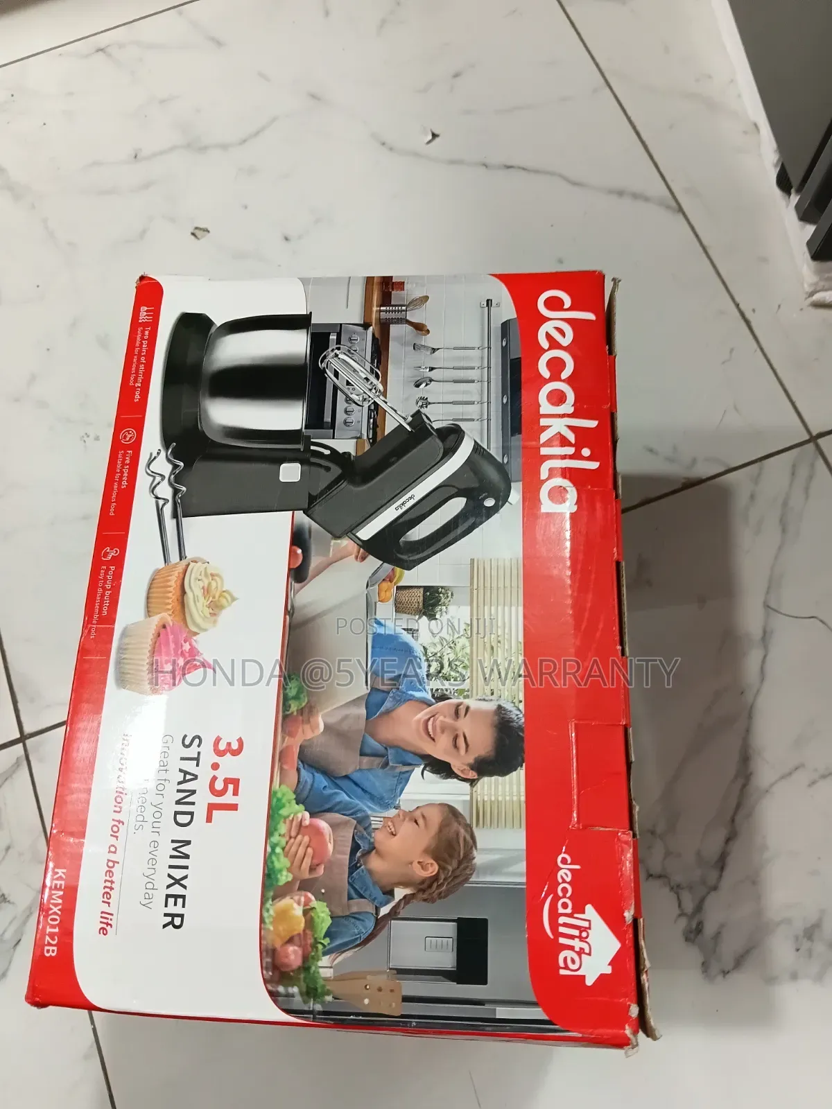 Fast Mixing 3.5L Decakila Stand Mixer