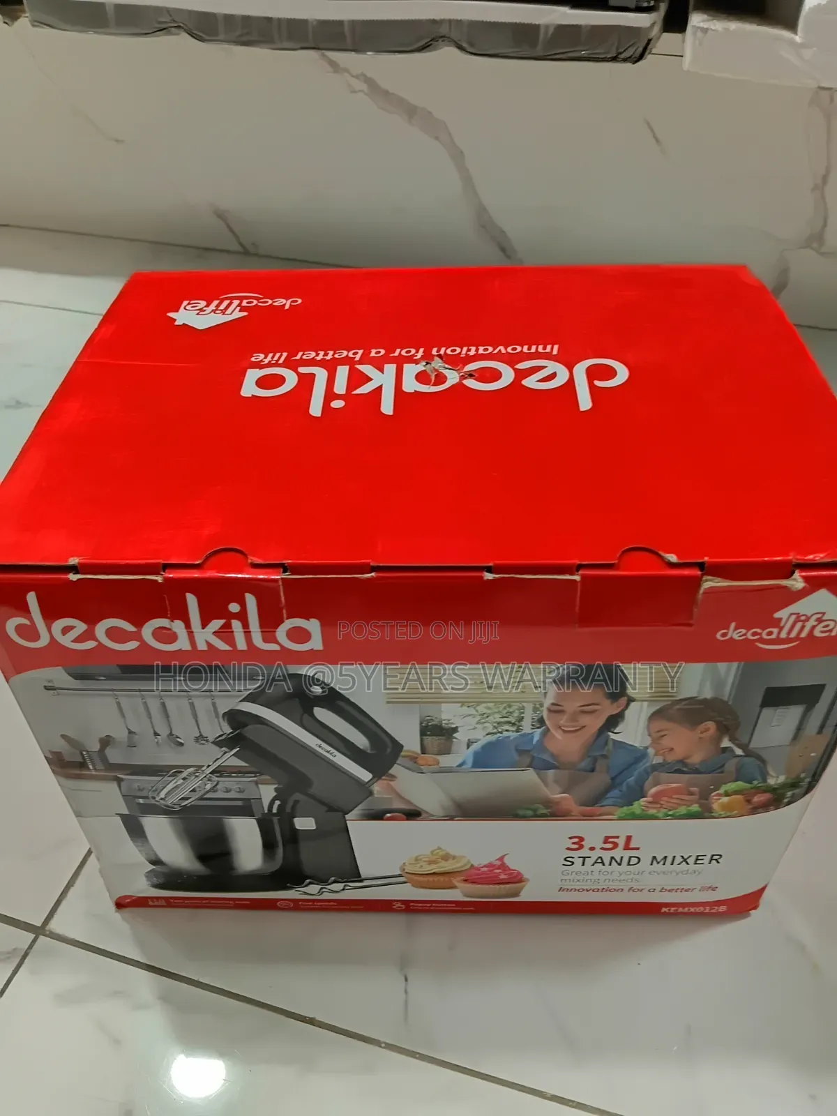 Fast Mixing 3.5L Decakila Stand Mixer