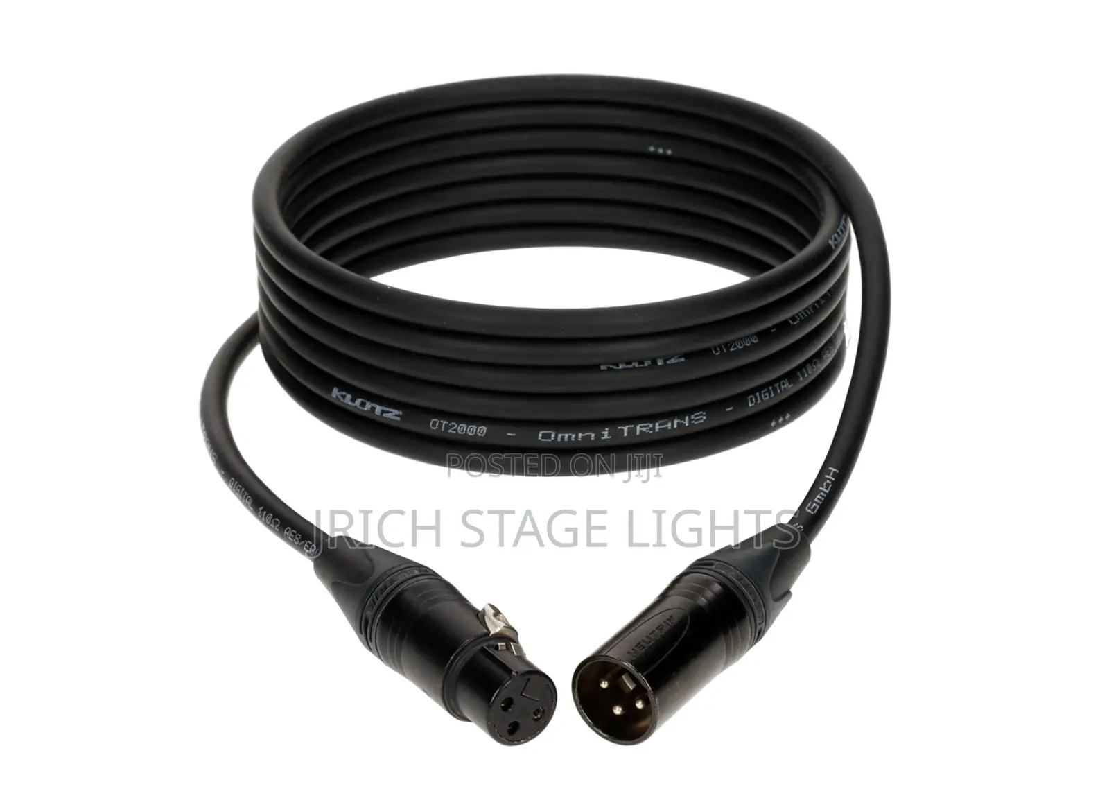 2m DMX Cable for Stage Lights