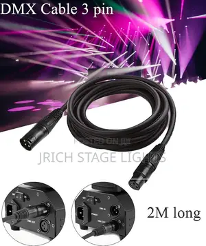 2m DMX Cable for Stage Lights