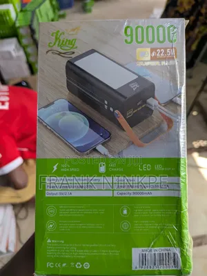90,000 mAh Power Bank