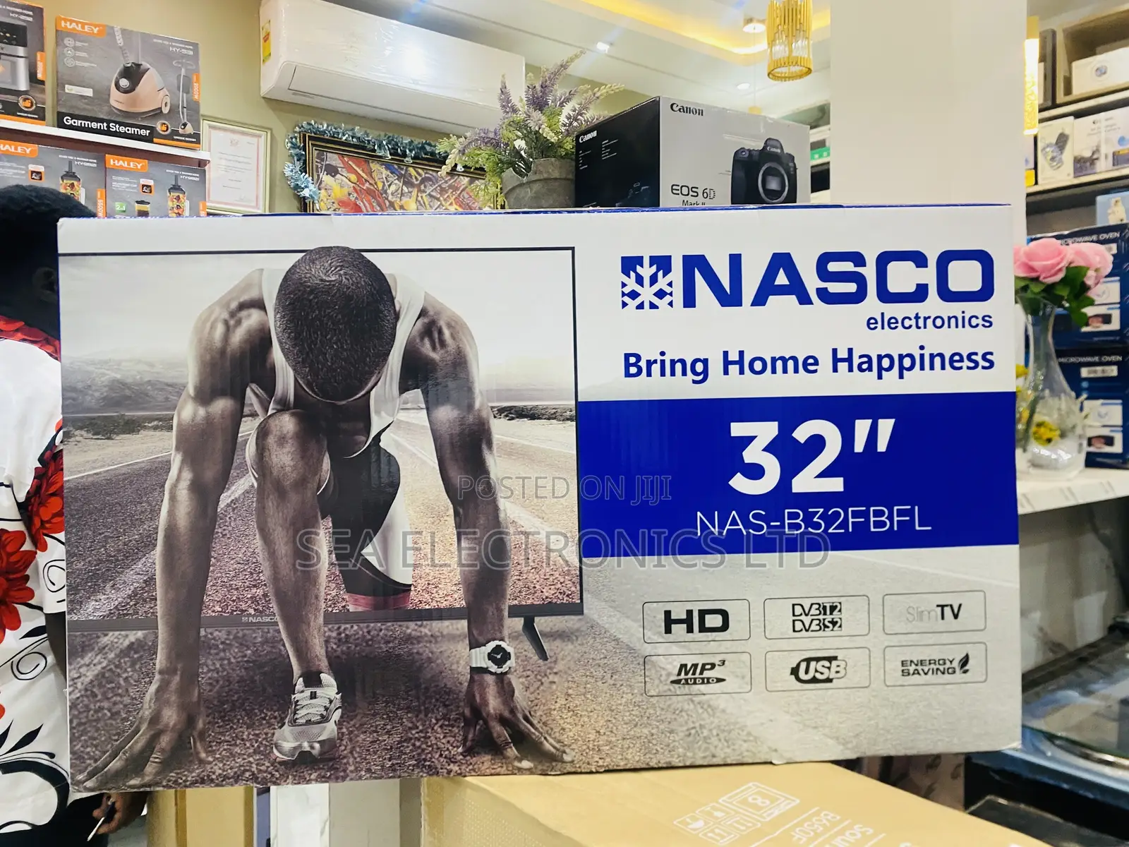 Nasco 32′′ NAS-B32FBFL Full HD LED Digital Satellite TV