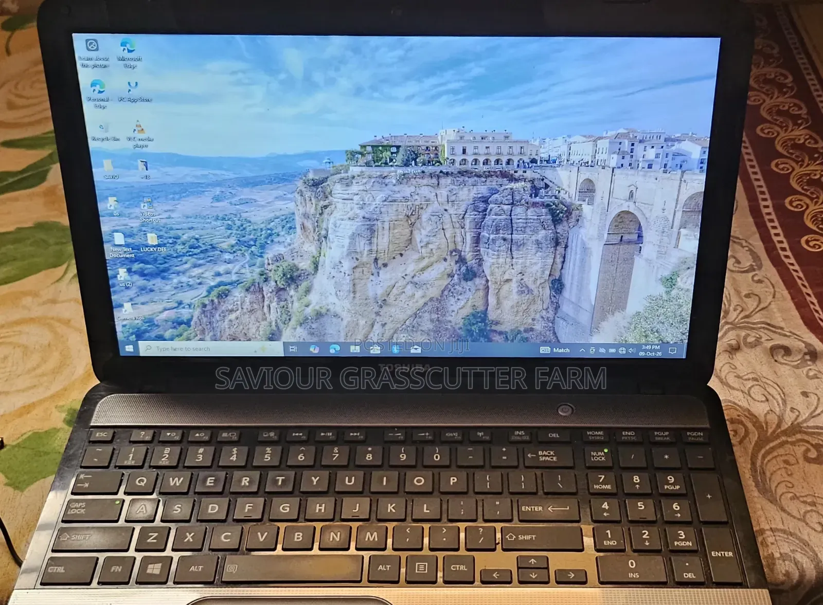 Laptop Toshiba A40 8GB Intel Core i7 HDD 500GB