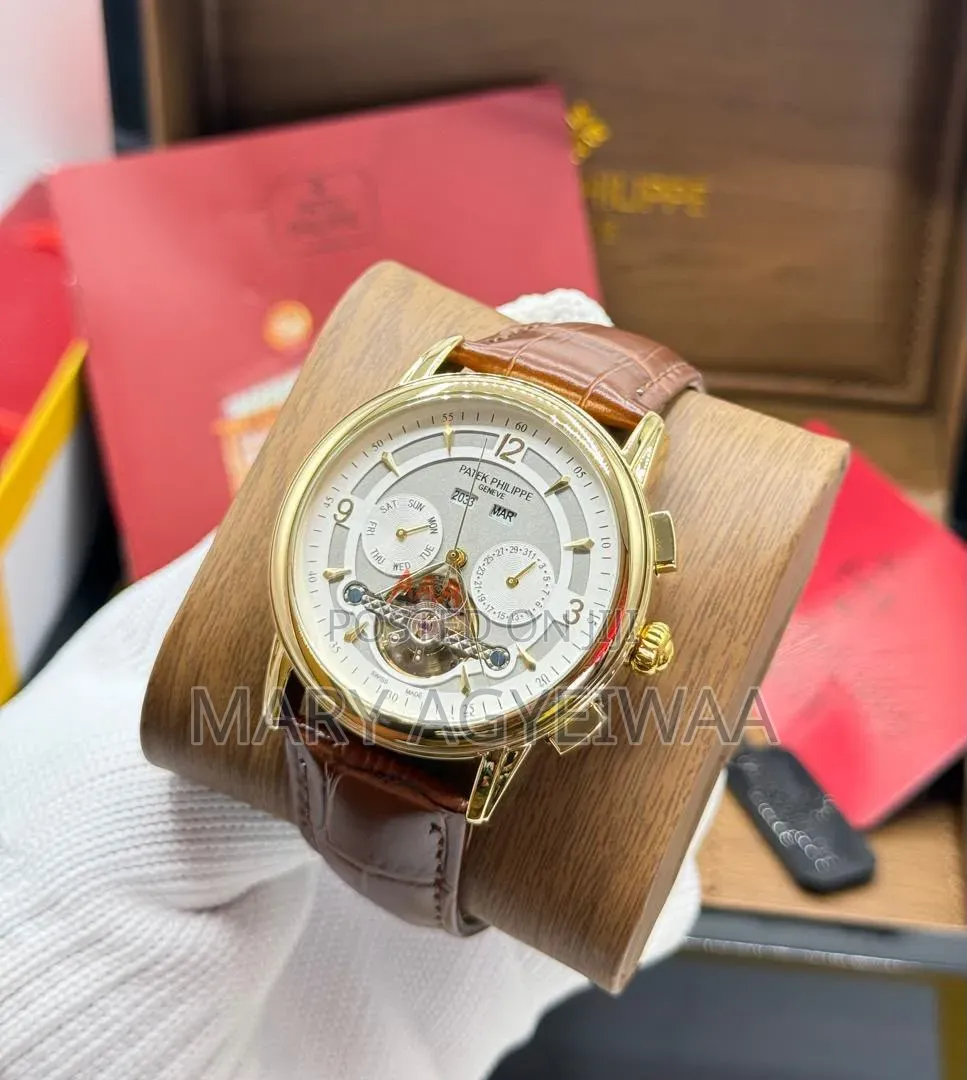 Patek Philippe Style Classic Chain Watch
