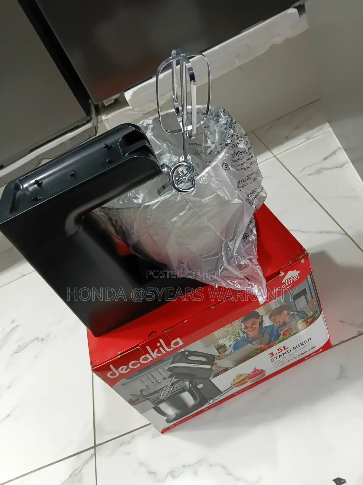 No Shaking Decakila 3.5L Stand Mixer