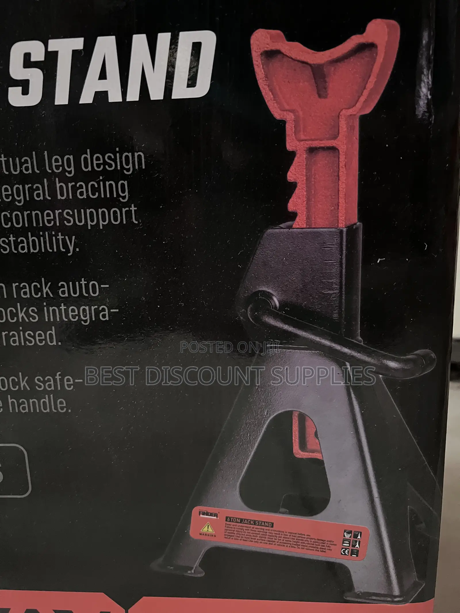 6 Ton Original Hihh Quality Finder Jack Stands
