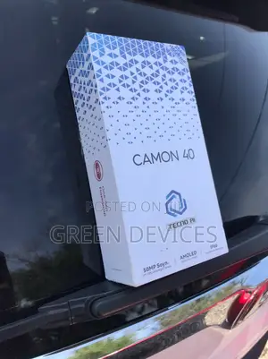 New Tecno Camon 40 256 GB Black