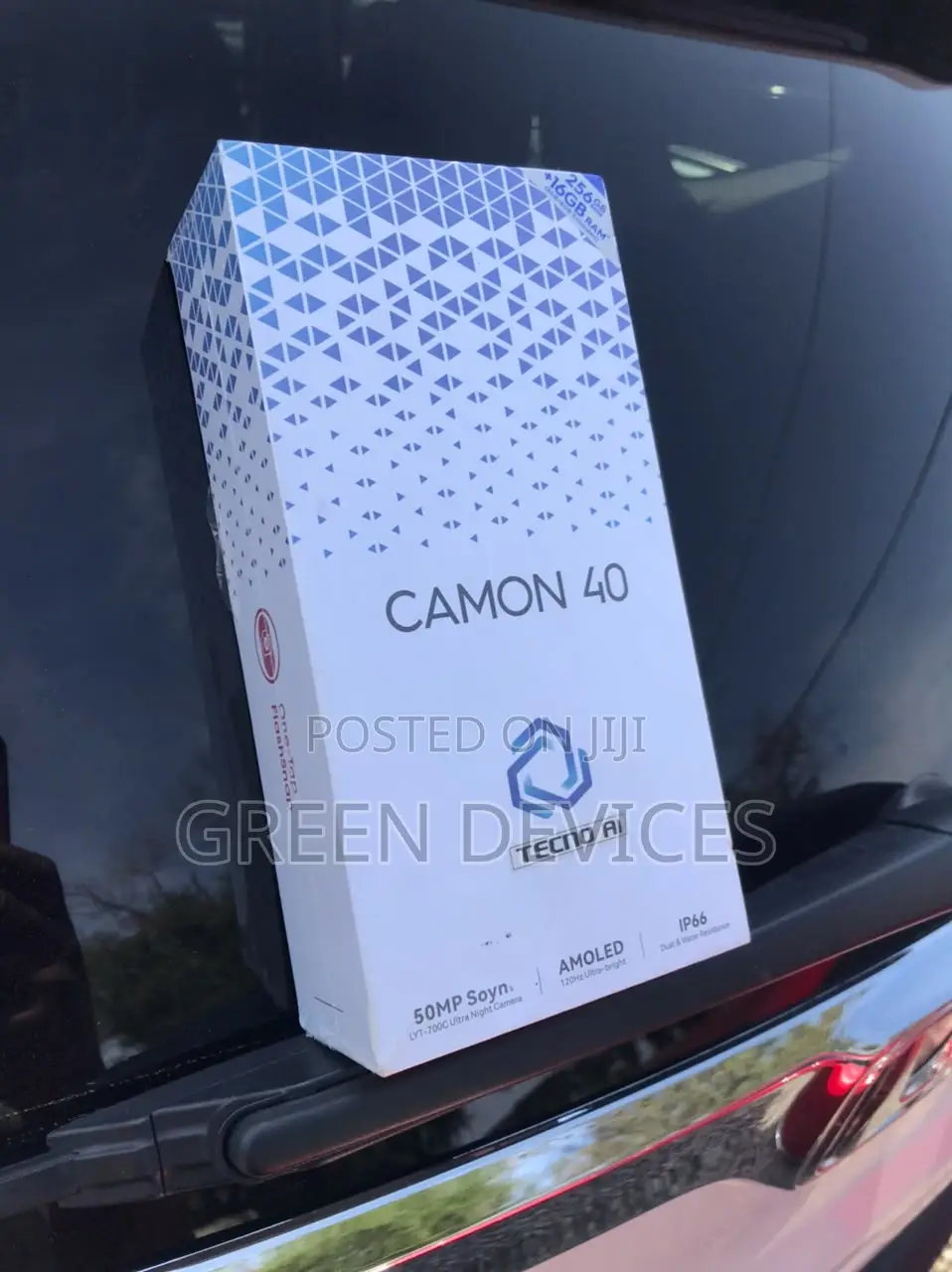 New Tecno Camon 40 256 GB Black