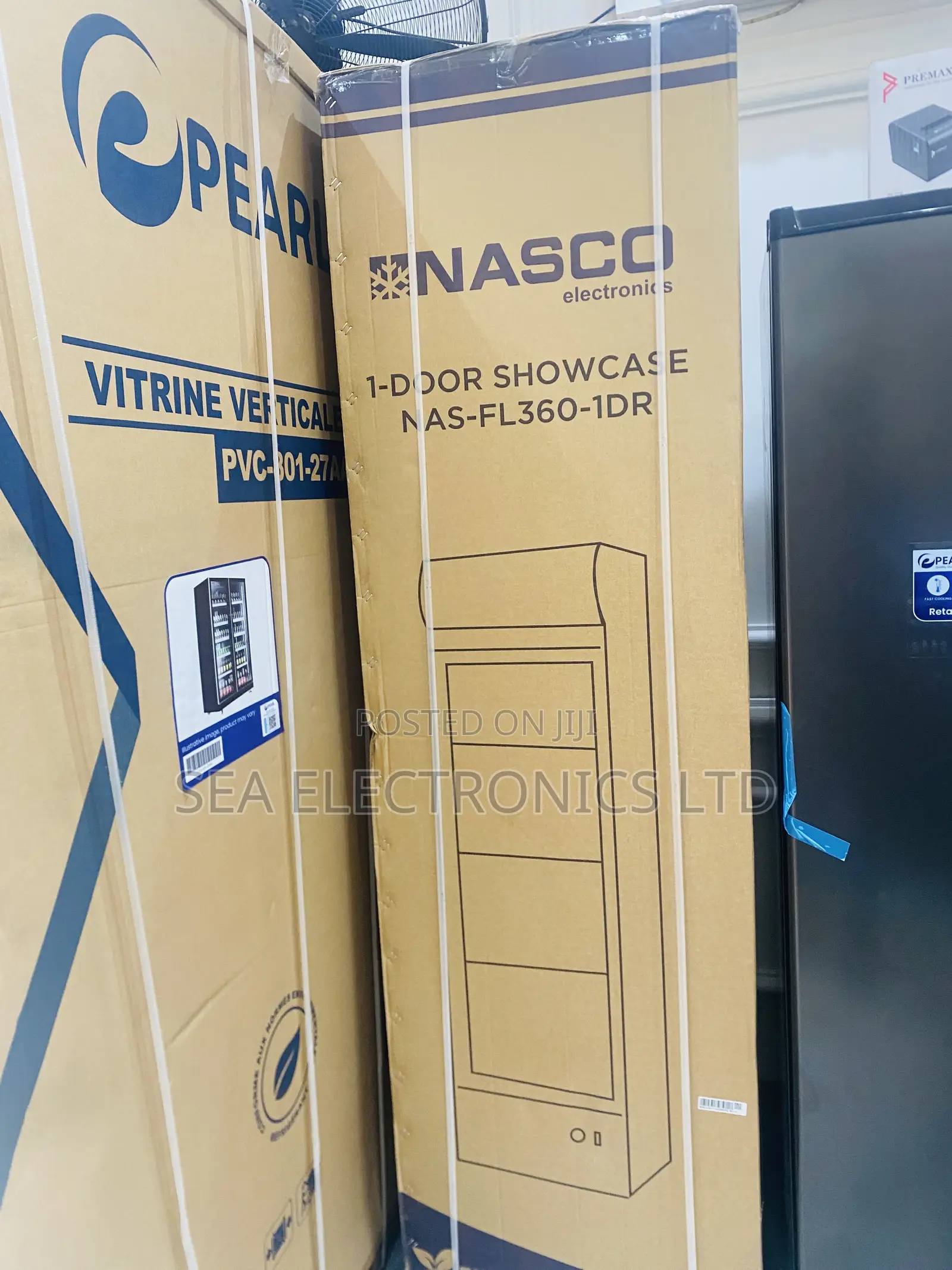 Nasco 298Ltrs One Door Display Fridge