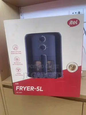 Itel Air Fryer 5L (IAF-001) | 1500W | Brand New
