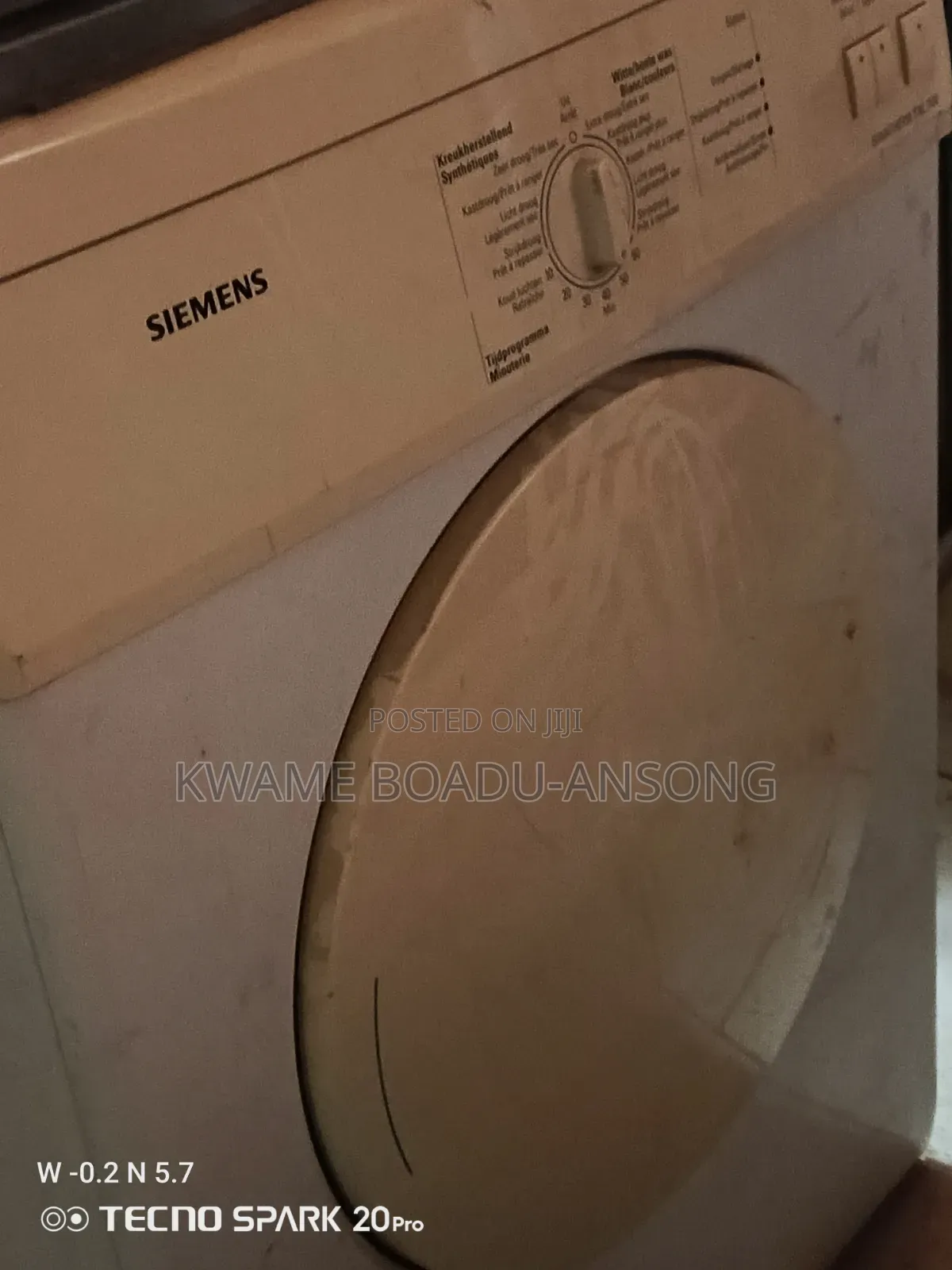 Laundry Dryer Machine
