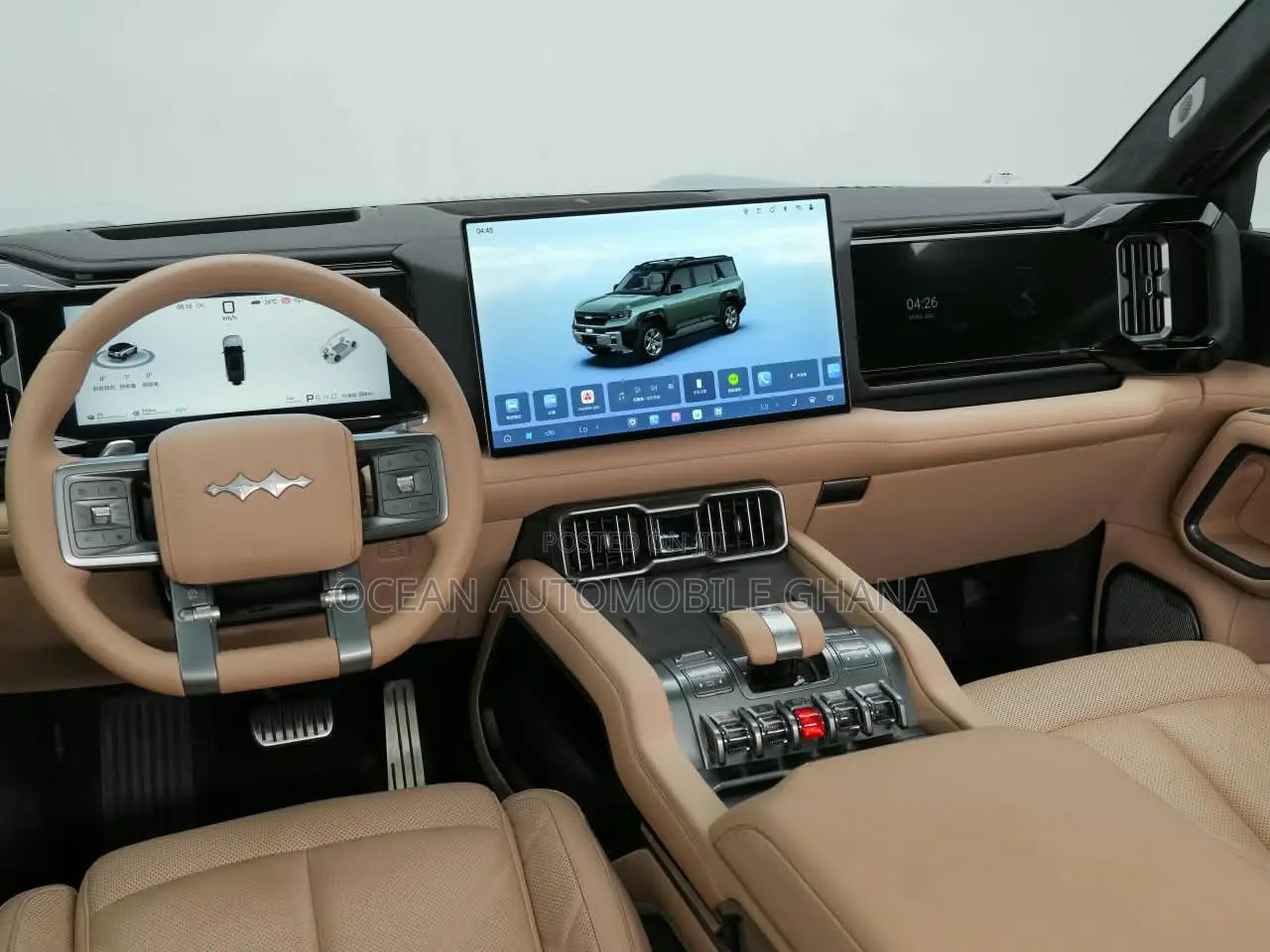 New BYD Leopard 8 2.0 Hybrid AWD 2025 Silver