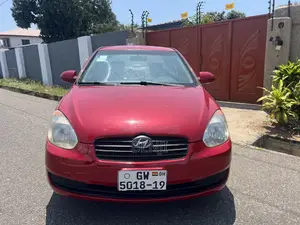 Hyundai Accent 2008 Red