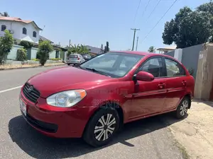 Hyundai Accent 2008 Red