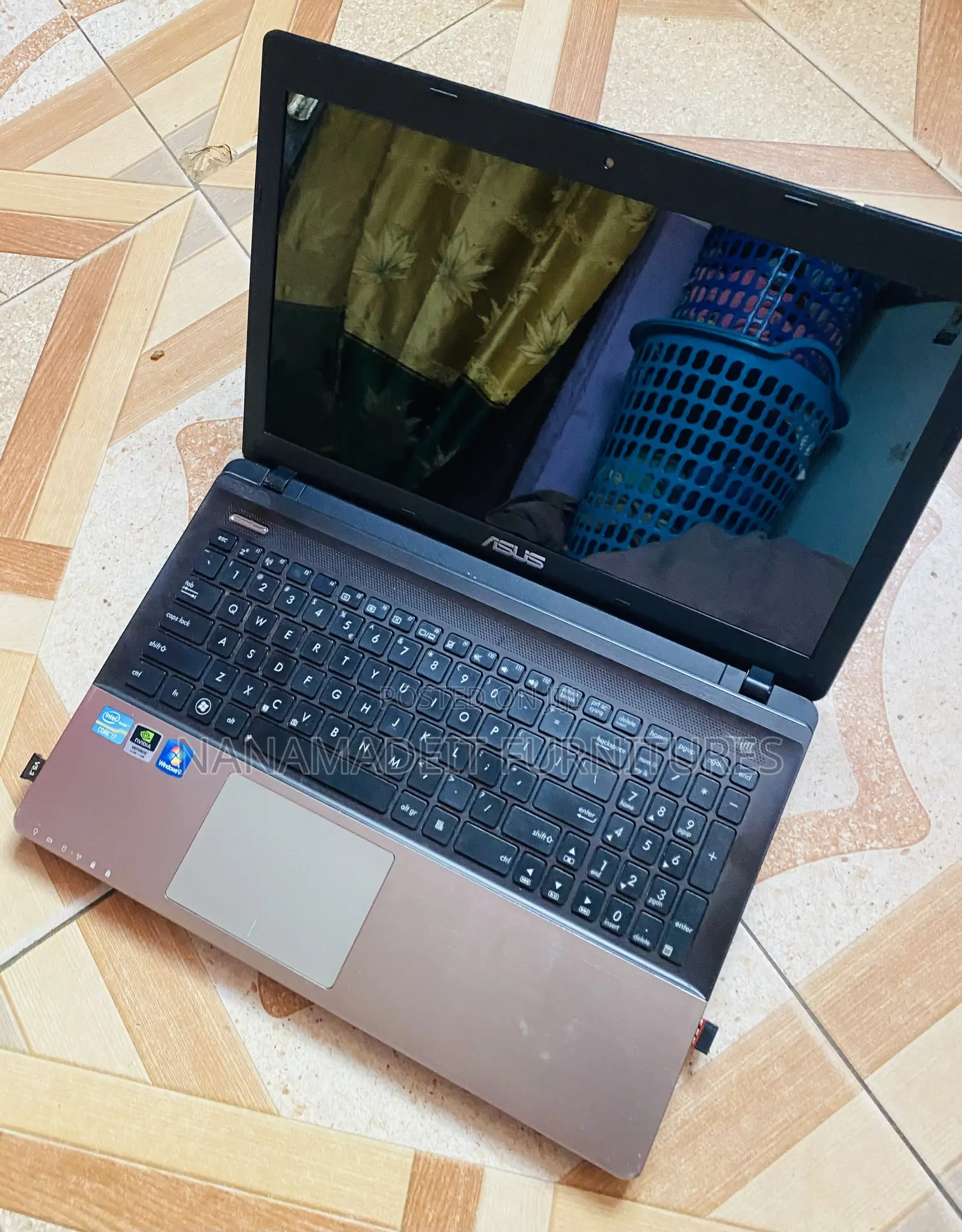 Laptop Asus 4GB Intel Core i7 HDD 500GB