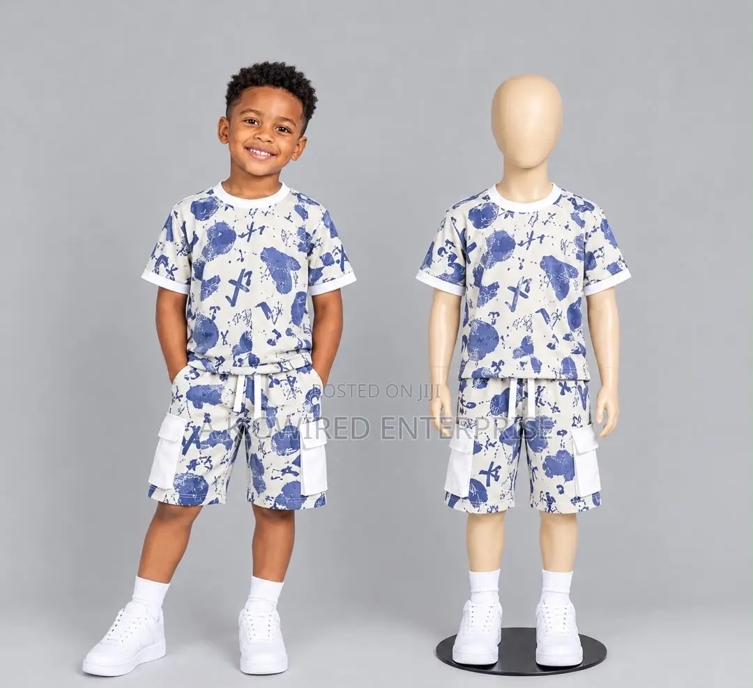 Kids Cotton % Cotton Two Piece Unisex