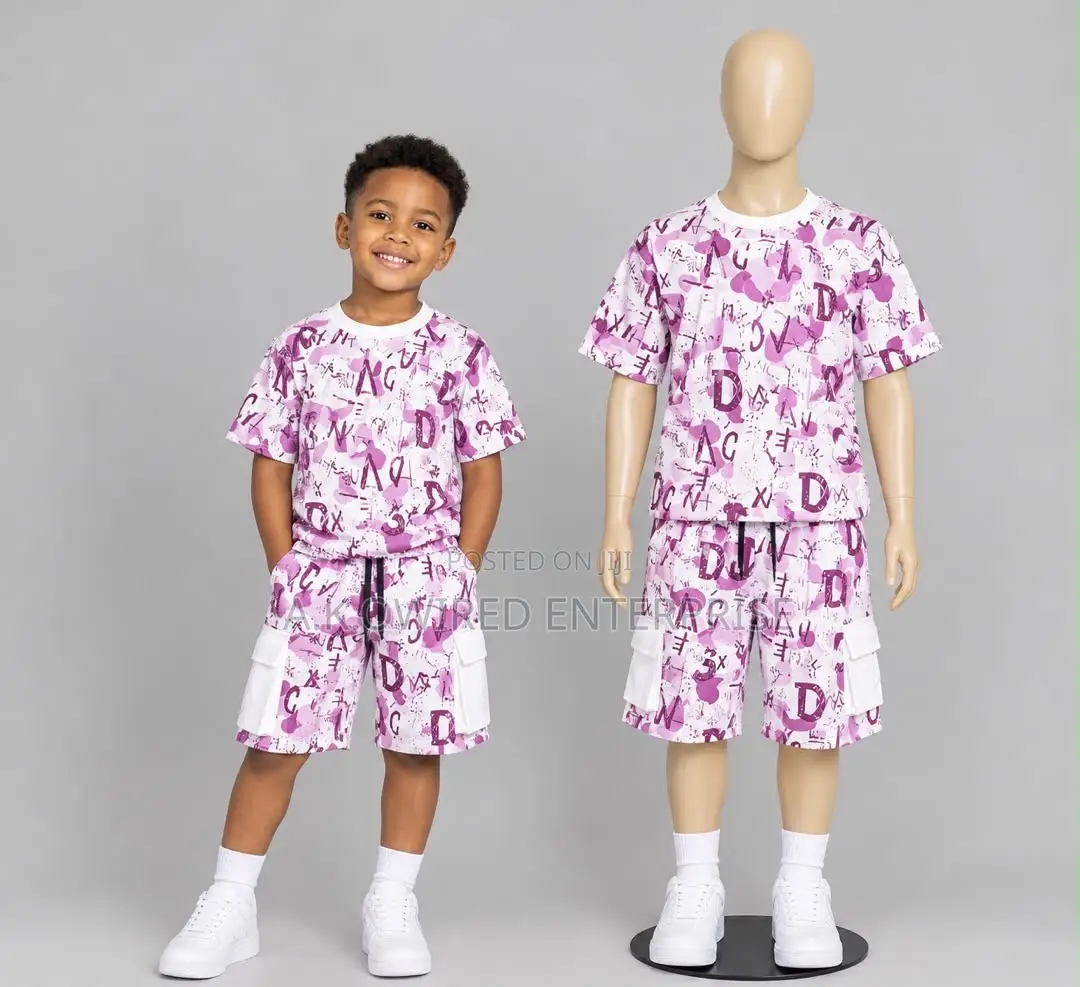 Kids Cotton % Cotton Two Piece Unisex