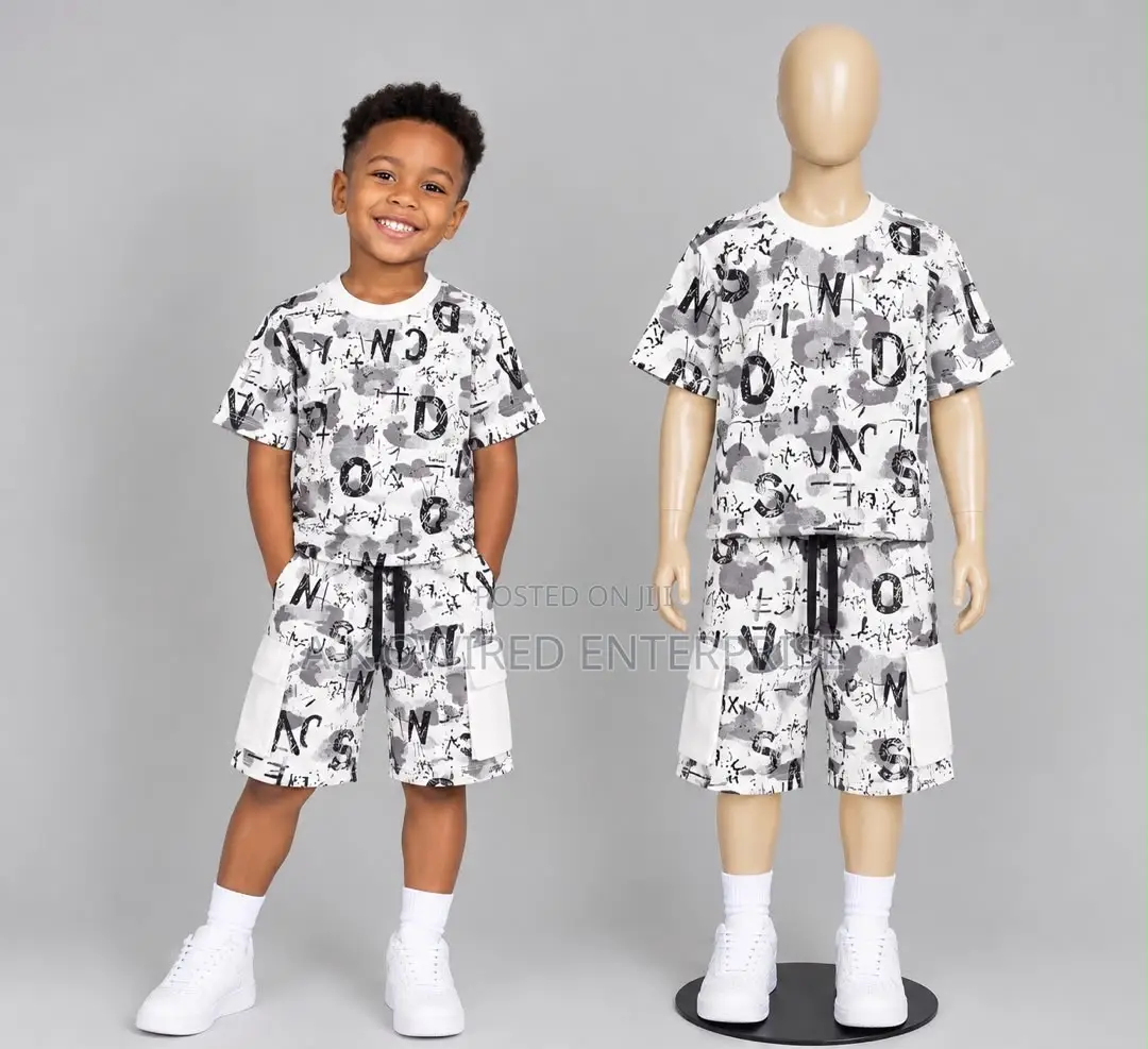 Kids Cotton % Cotton Two Piece Unisex
