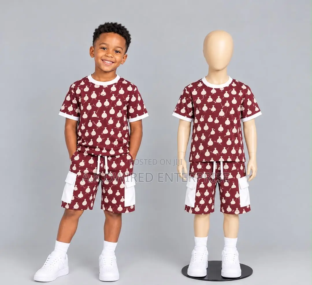 Kids Cotton % Cotton Two Piece Unisex