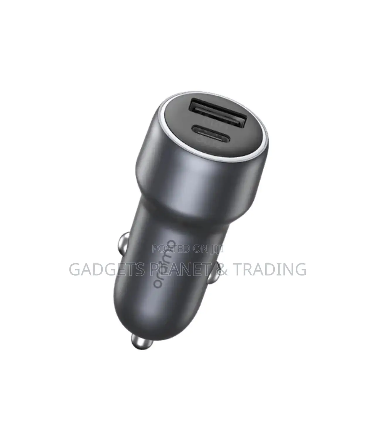 Oraimo Bullet48 SuperFast 2in1 Car Charger USB-C & USB-A Port| OCC-73D