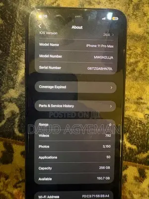 Apple iPhone 11 Pro Max 256 GB Gray