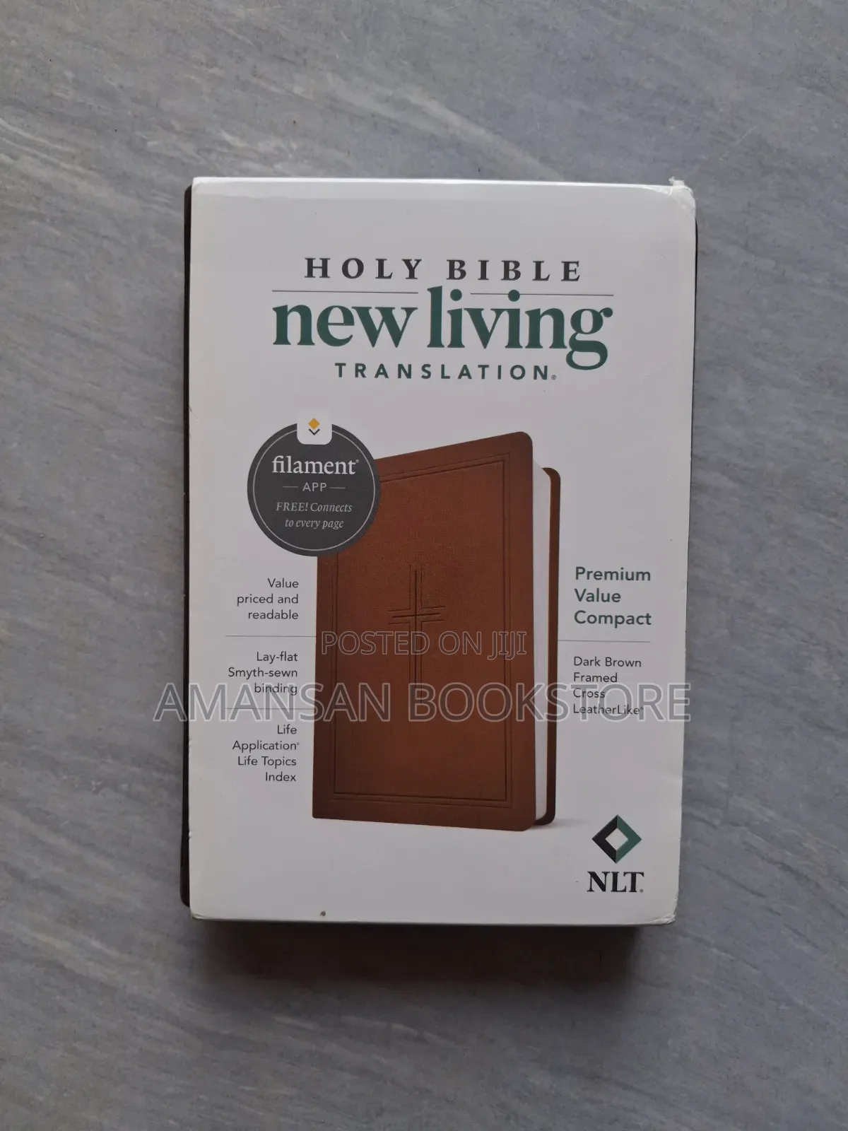 NLT Holy Bible (Small, Leather)